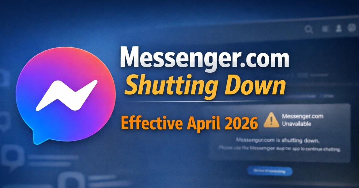 Messenger.com is shutting down